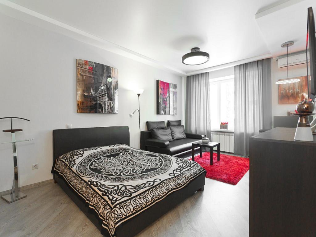 Swedish Studio At Myasnikova Apartment Минск Стая снимка