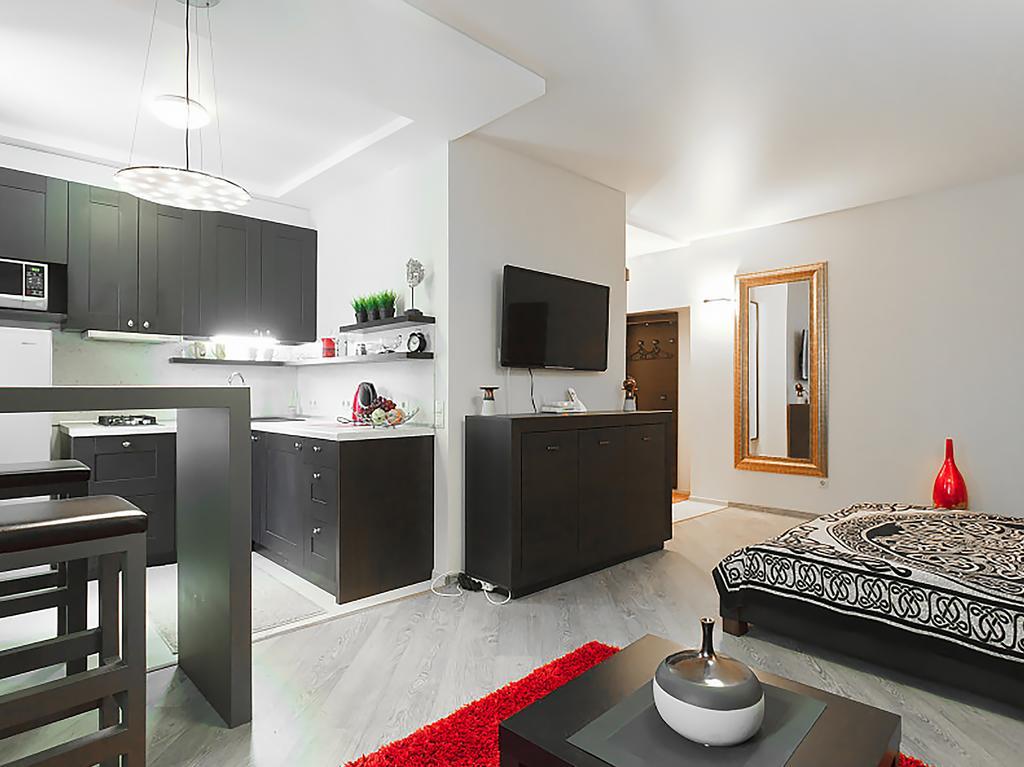 Swedish Studio At Myasnikova Apartment Минск Стая снимка