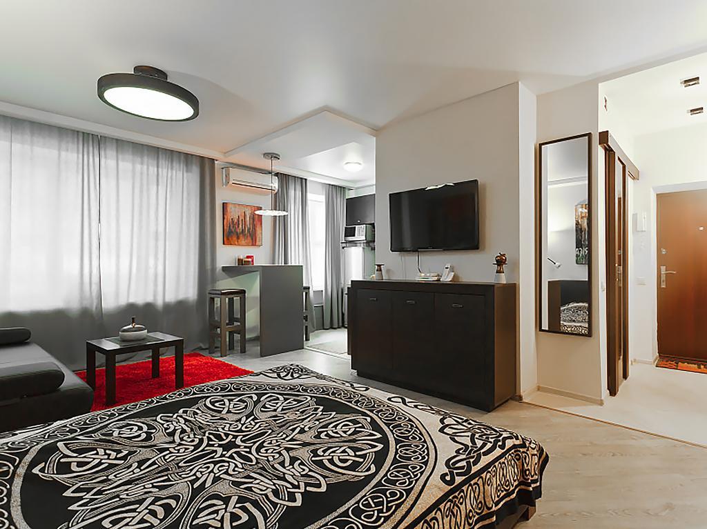 Swedish Studio At Myasnikova Apartment Минск Стая снимка